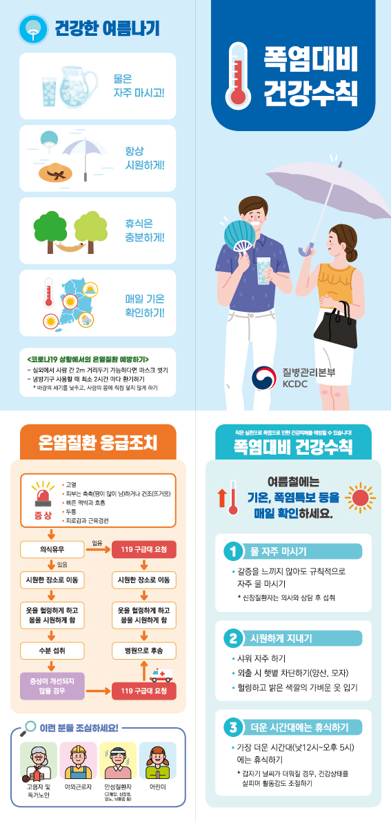 폭염대비 건강수칙