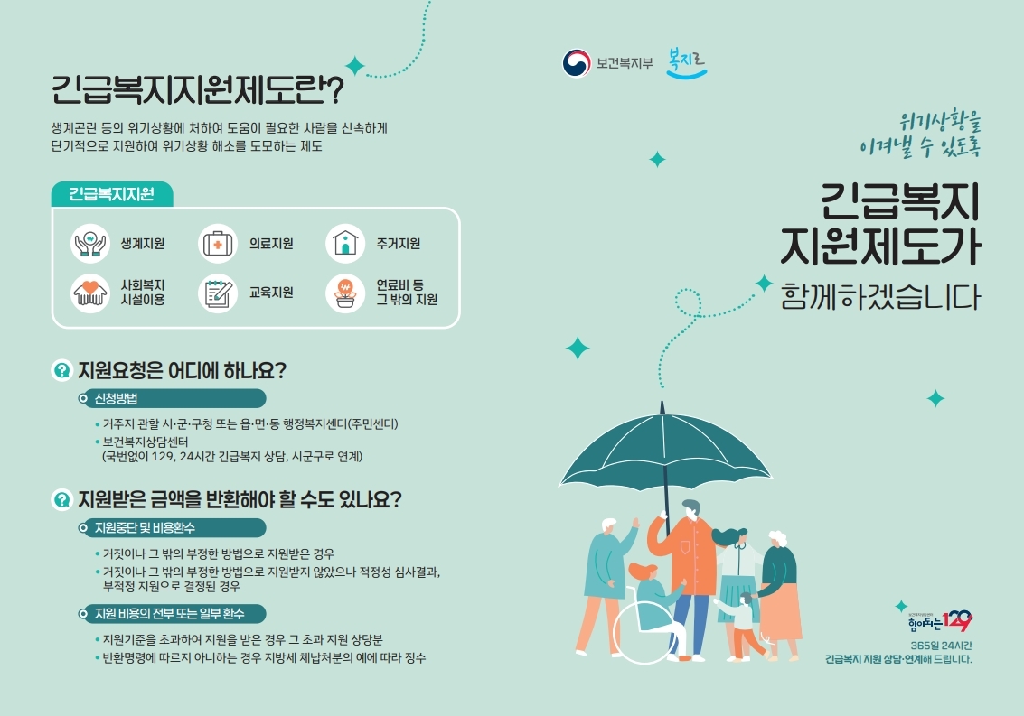 2025년 긴급복지지원