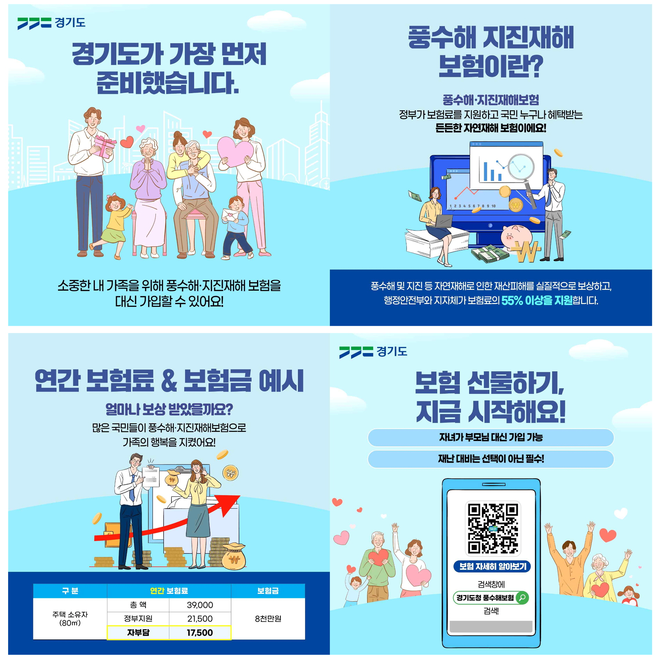 풍수해보험선물하기