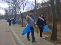 장안구 주민자치위원장협의회, 광교산 환경정비 및 산불예방 캠페인 벌여