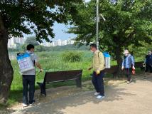 송죽동, ‘쾌적한 안심마을 만들기’ 대청소