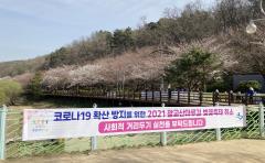 수원시 장안구, 2021년 광교산마루길 벚꽃 축제 취소