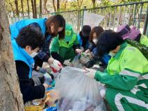 정자3동, 생활쓰레기 분리배출 실태점검 실시