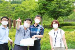 수원시 장안구, 구 경계지역 및 주요사업 현장점검