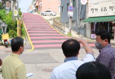 왕철호 장안구청장, 율천동 주요 현안 로드체킹