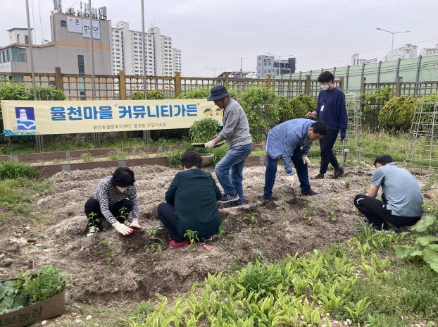 율천동 행정복지센터 옥상에  ‘율천마을 커뮤니티 가든’ 조성