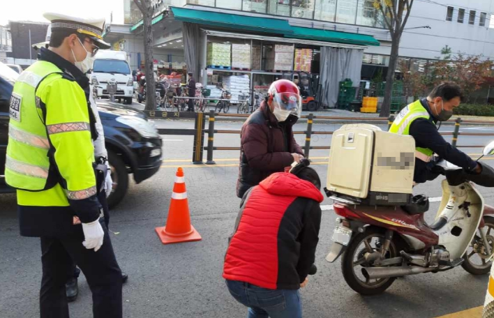 장안구, “부아아앙~” 소음 기준 초과 이륜차 집중 단속