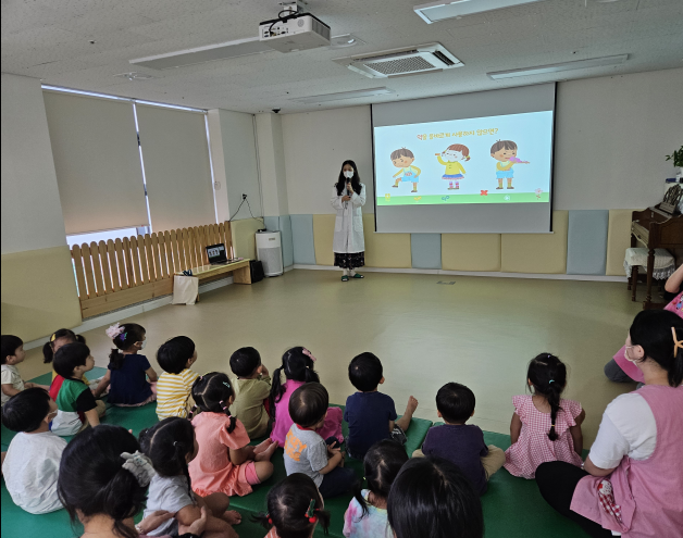 장안구 정자1동 행정복지센터, 정자1동시립어린이집 영유아 대상 약물 오남용 교육