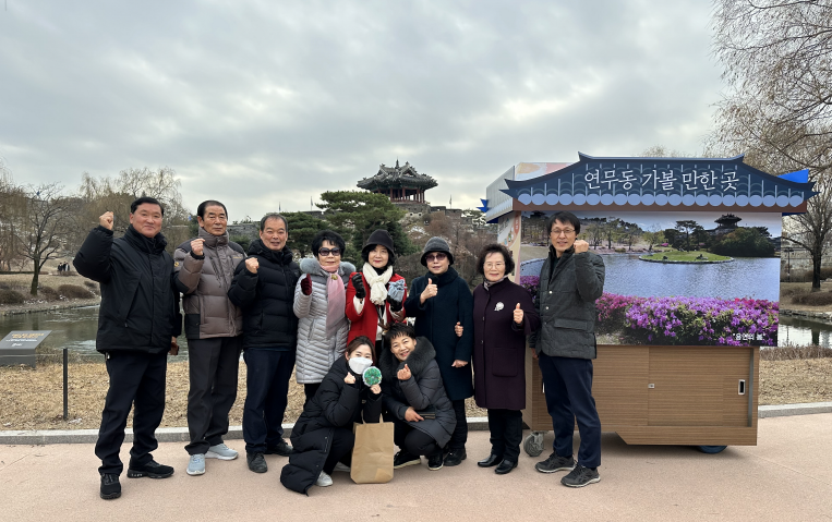 장안구 연무동 주민자치회,  연무시장에 발길 이끄는 포토존 설치