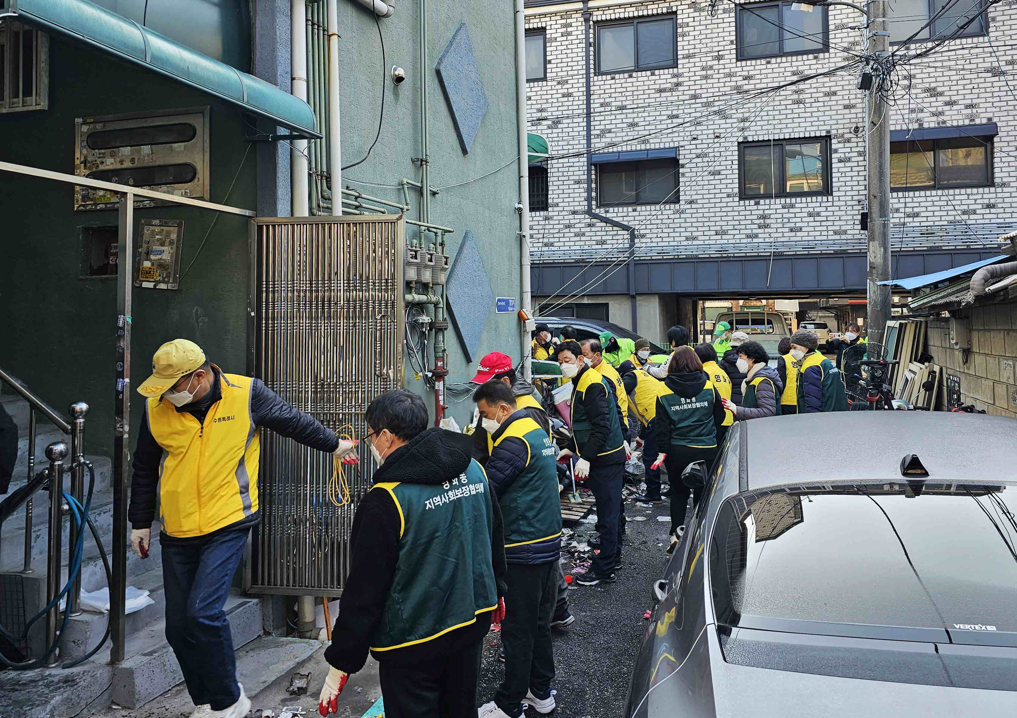 장안구 영화동, 저장강박 가구 청소 지원