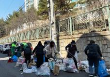 장안구 조원1동, 청결하고 쾌적한  새봄맞이를 위한 대청소 시행