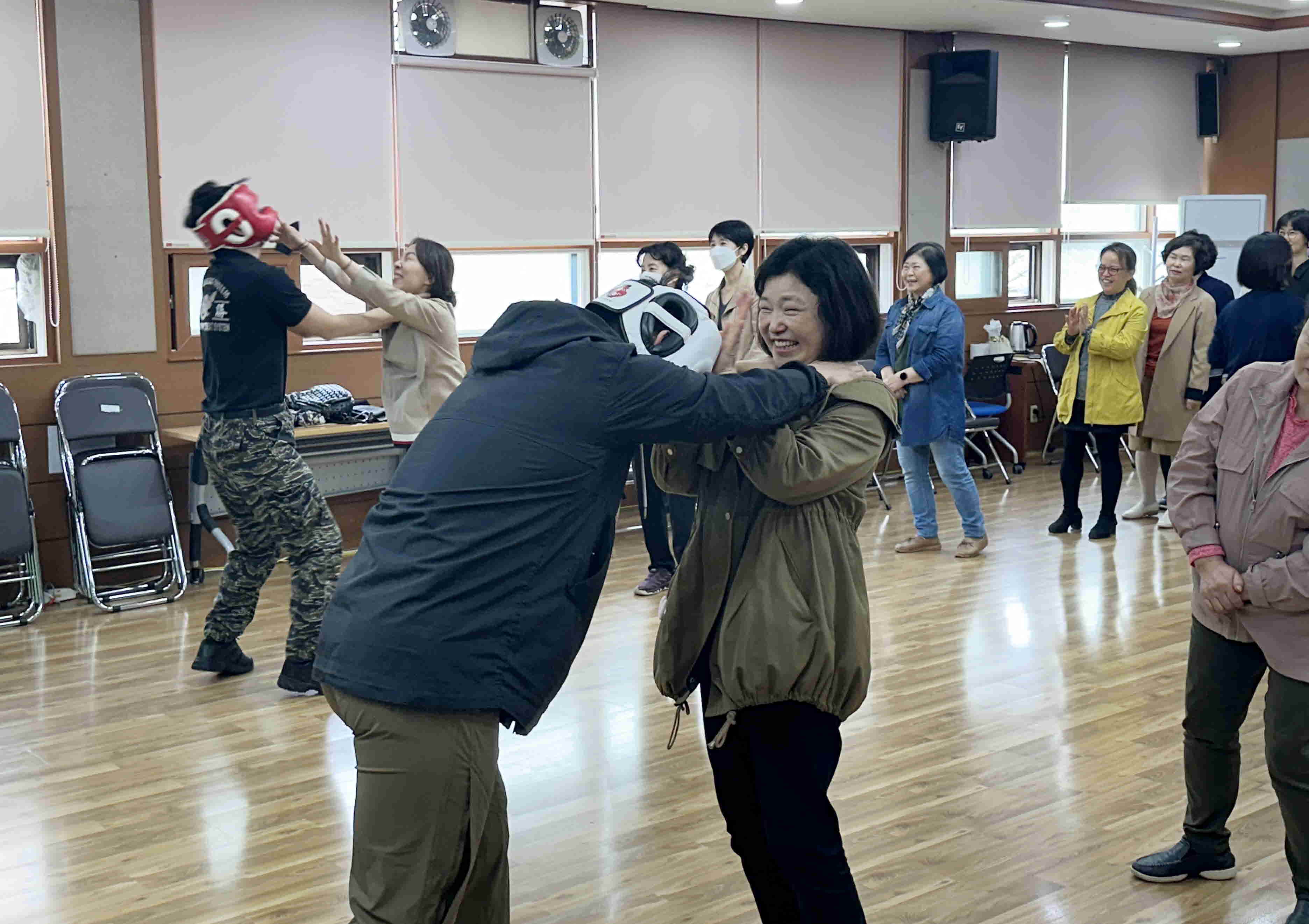 장안구 정자2동, 통장협의회 안전역량 강화를 위한 호신술 교육 추진