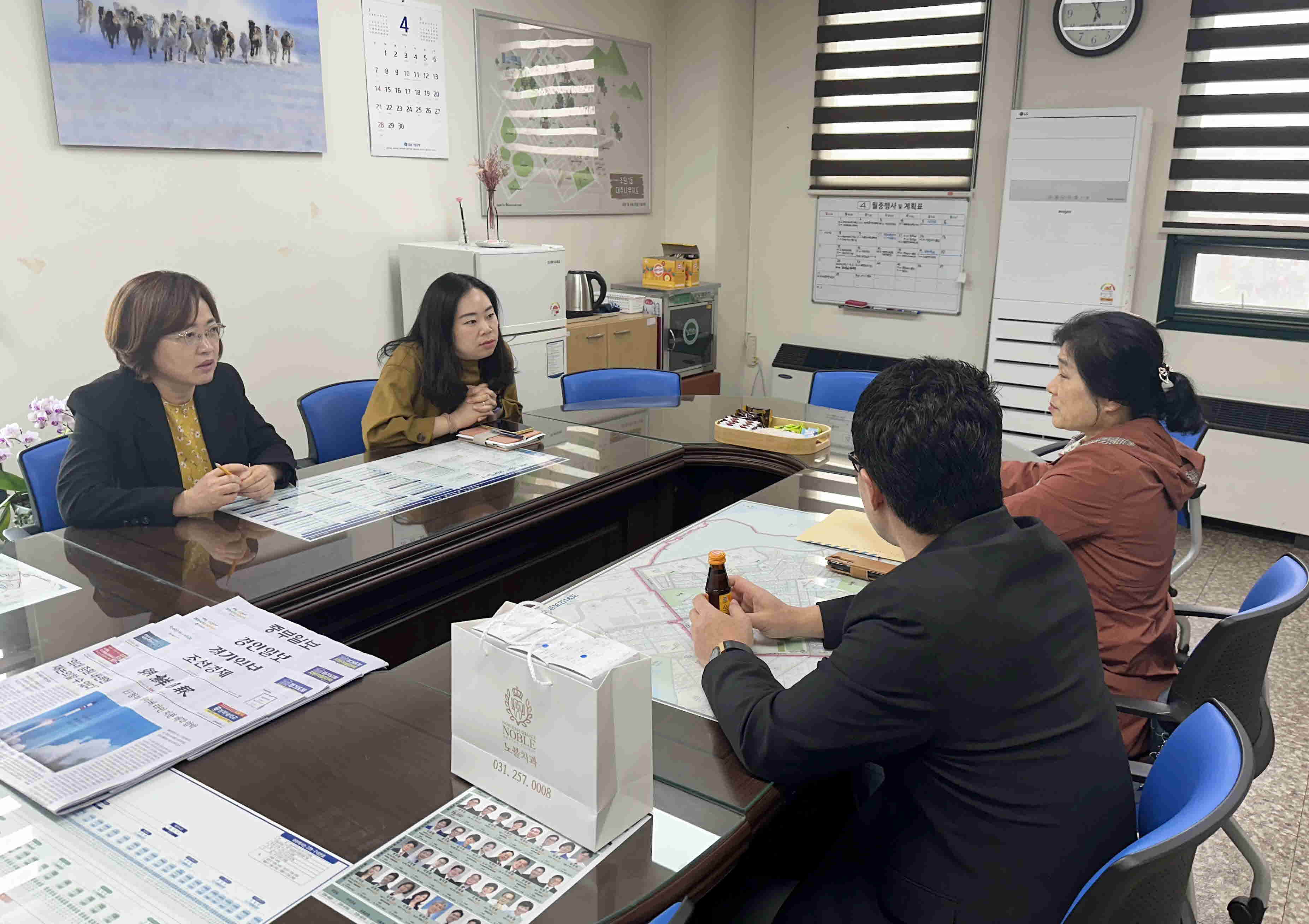 장안구 조원1동 지역사회보장협의체, 노블치과와 업무협약 체결