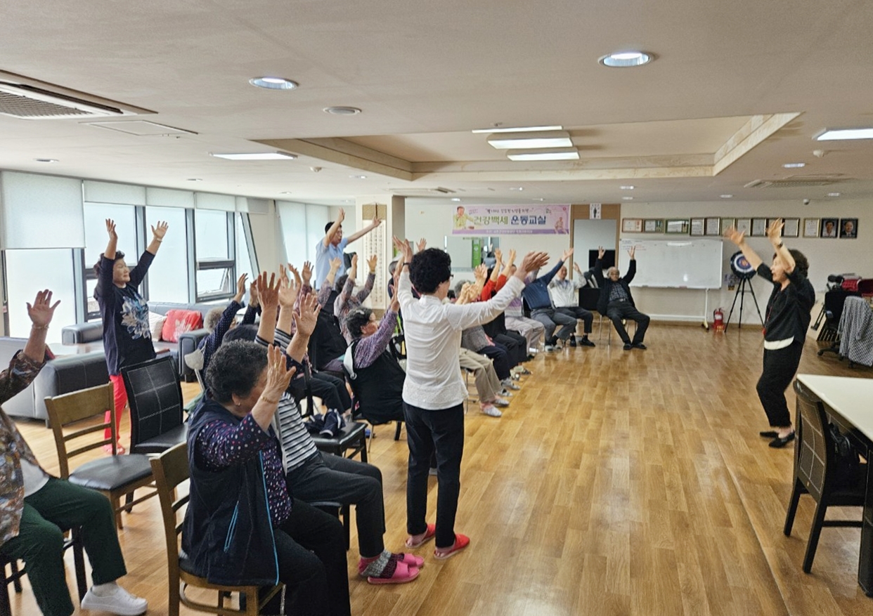 장안구 정자1동 지역사회보장협의체,  찾아가는 건강교실 실시