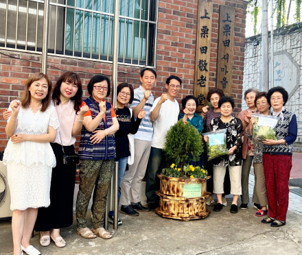 장안구 율천동 마을만들기협의회,  마을 가꾸기와 함께 이웃 나눔 실천