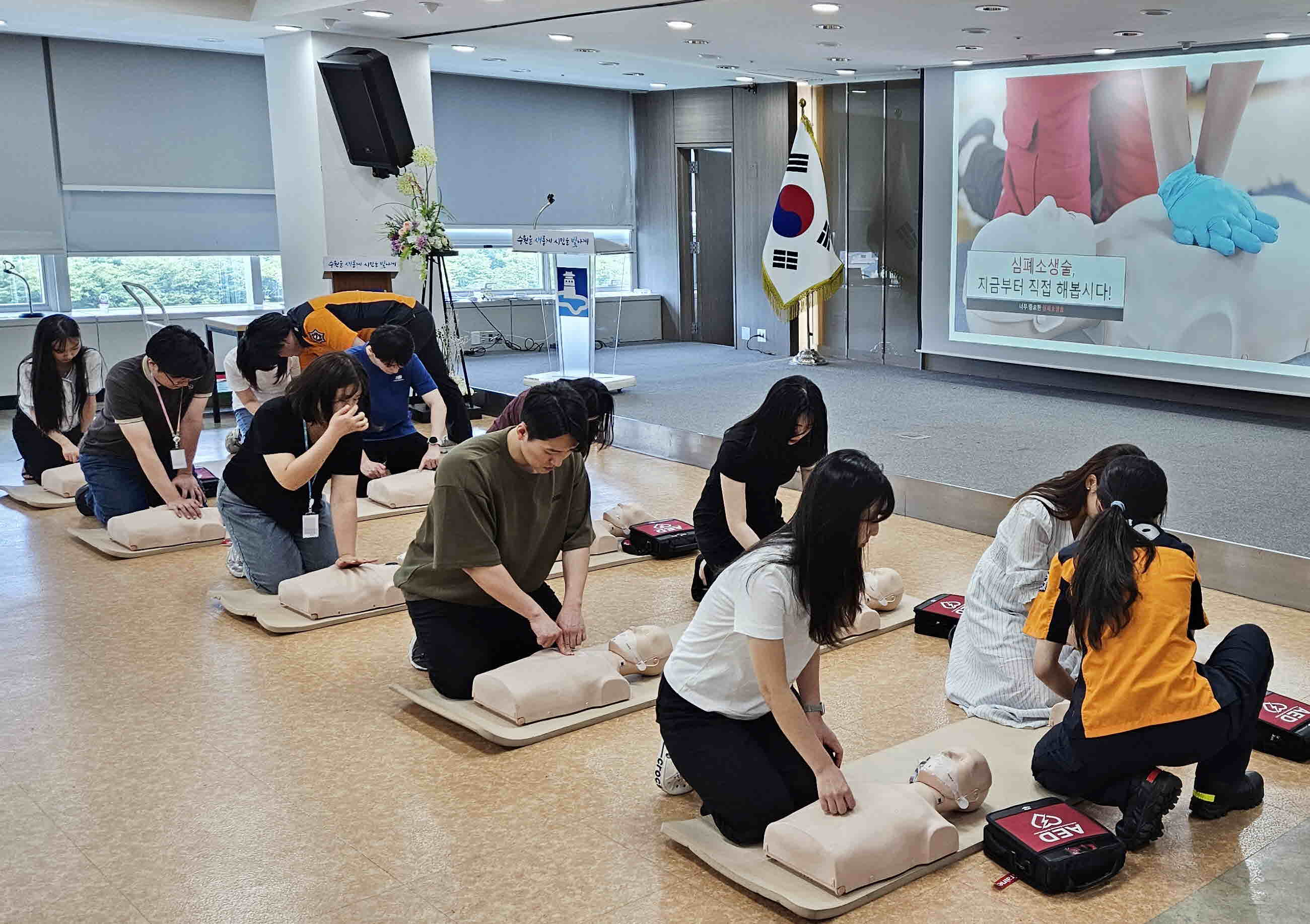 장안구 ‘새빛안전지킴이 교육’ 진행