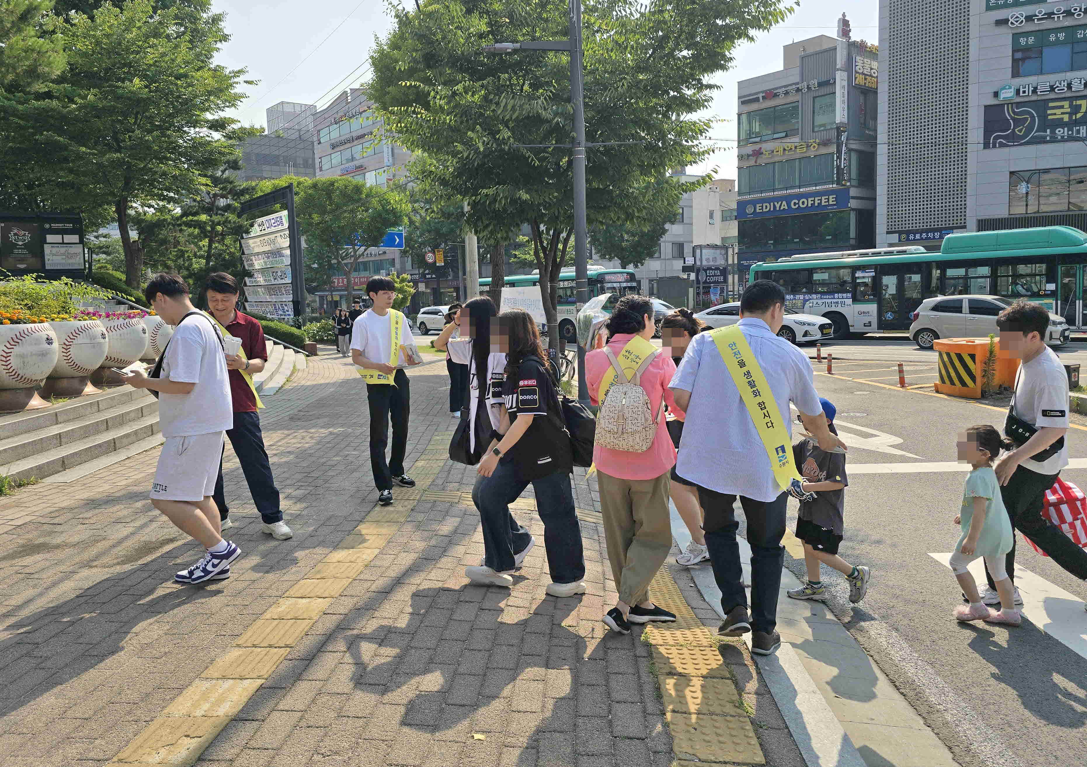 장안구, ‘안전점검의 날’ 캠폐인 나서