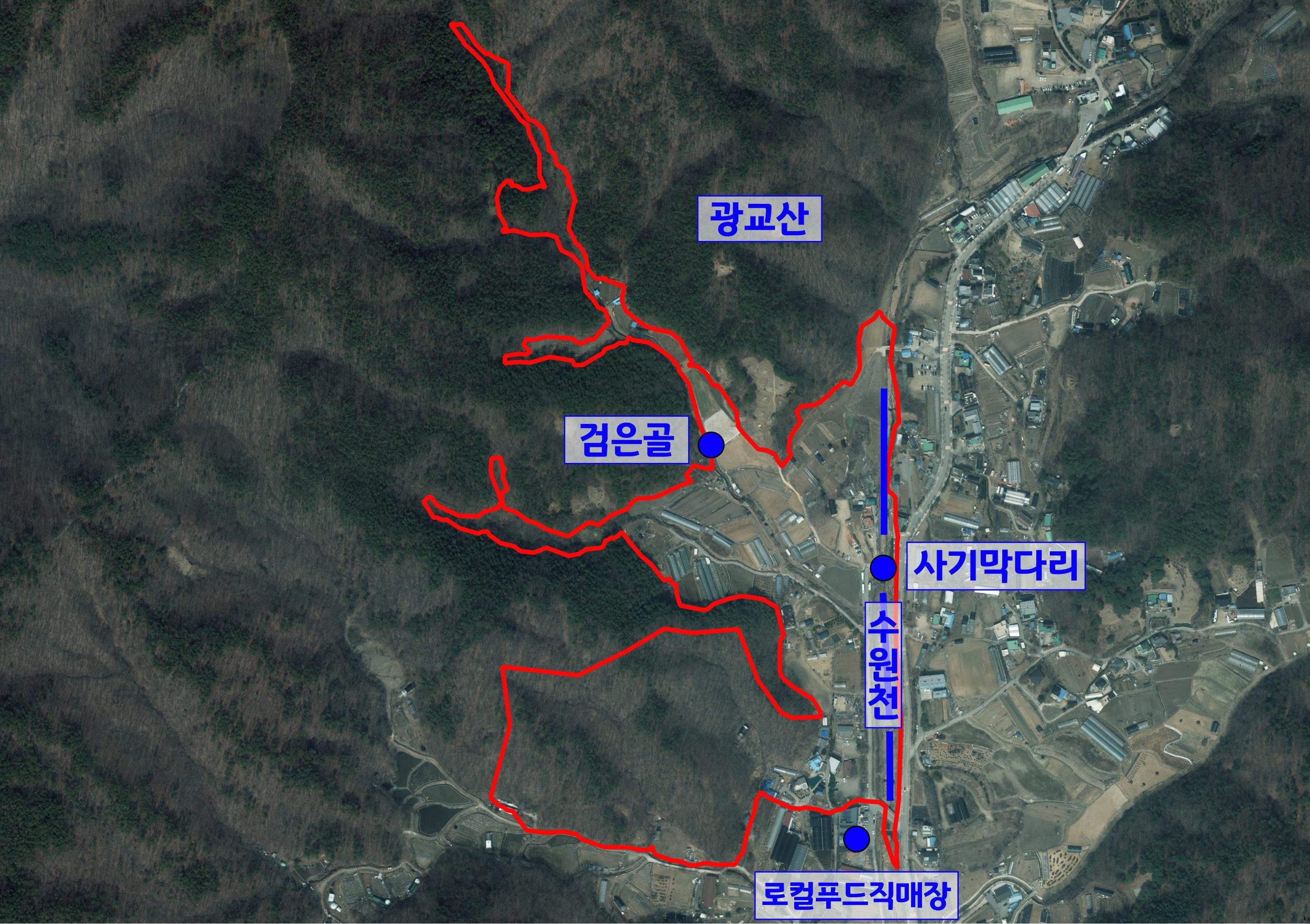 장안구 ‘검은골지구 지적재조사사업’ 실시