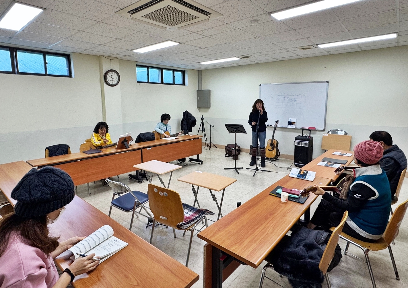 장안구 조원1동 주민자치센터, 기타교실 초급반 신설 운영