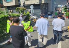 수원시 장안구 연무동, 산사태 취약지역 주민대피훈련 실시