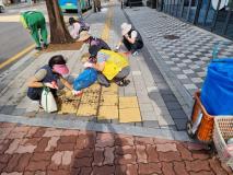 수원시 장안구 연무동, 골목 잡초 제거로 안전한 보행 환경 조성