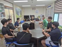 수원시 장안구 조원1동, 추석 명절 대비 환경관리원 소통 간담회 개최