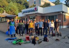 수원시 장안구 파장동, 추석 앞두고 민·관 합동 대청소 실시