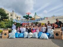 수원시 장안구 연무동 아이빛어린이집, 연무동 행정복지센터에 우유팩 전달