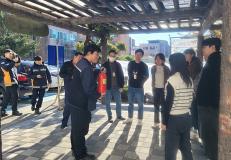 수원시 장안구 송죽동, 공공기관 합동 소방훈련 실시