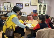 수원시 장안구 송죽동,  새빛돌봄 홍보 위해 경로당 6곳 방문