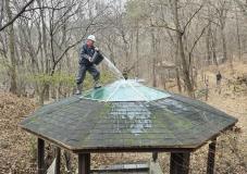 수원시 장안구, 가을철 맞아  비가림시설 및 취수구 청소 실시