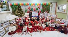 수원시 장안구 조원1동, 하늘어린이집으로부터 라면 30박스 기부받아