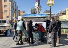 수원시 장안구 연무동, 주민자치회와 함께  생활폐자원 집중수거 실시