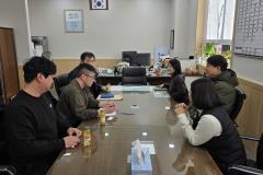 장안구 영화동, 생활폐기물 수집·운반 대행업체 간담회 실시