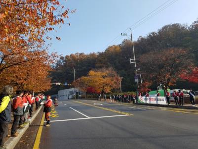 장안구&#44; 한마음 한뜻으로 산불예방캠페인 전개