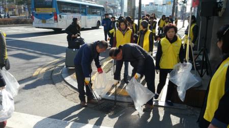 장안구, 해빙기 일제대청소 실시