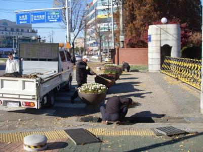 경수로 주변 빗물받이 준설