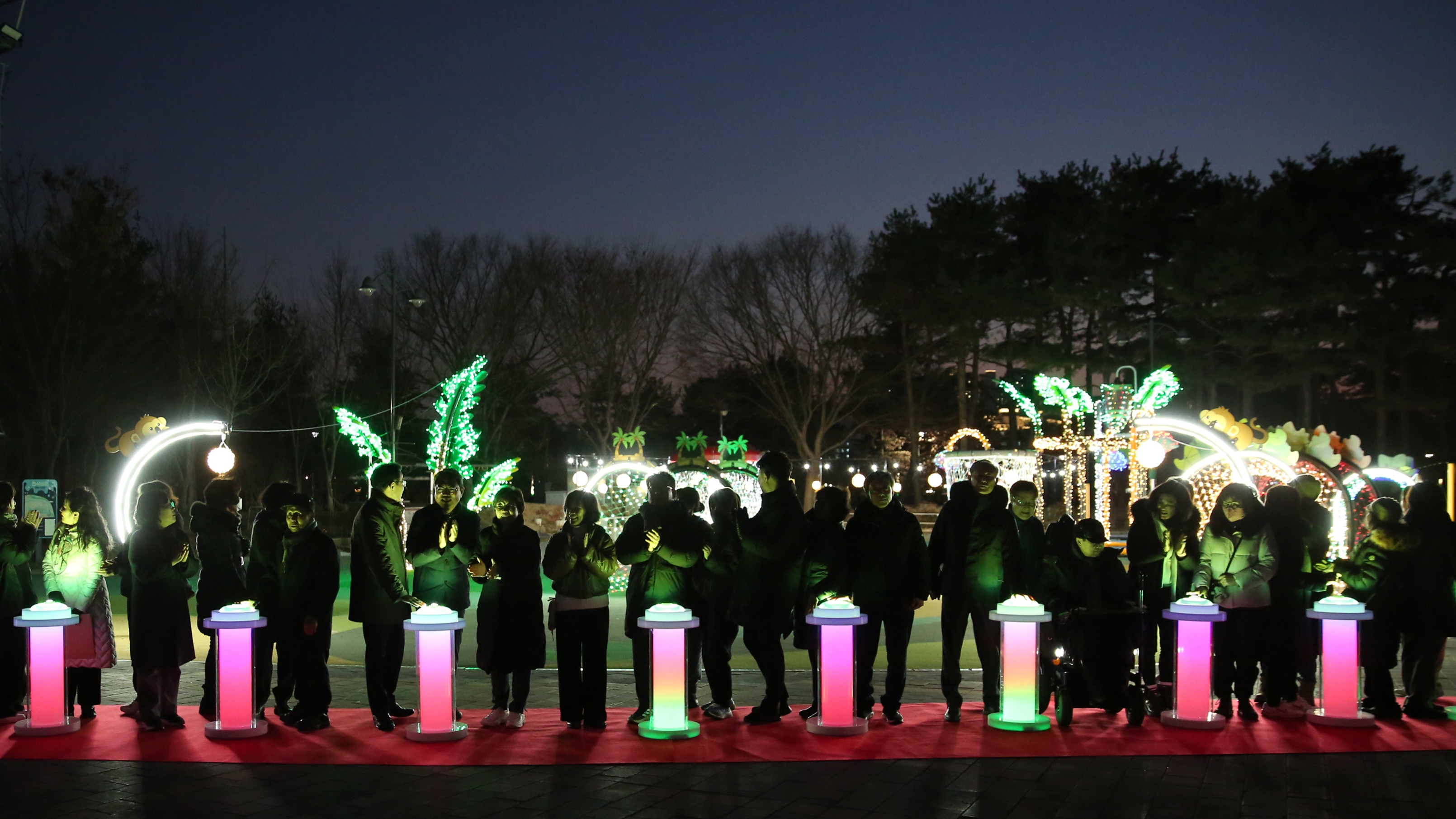만석공원 물놀이장 점등식4번 사진
