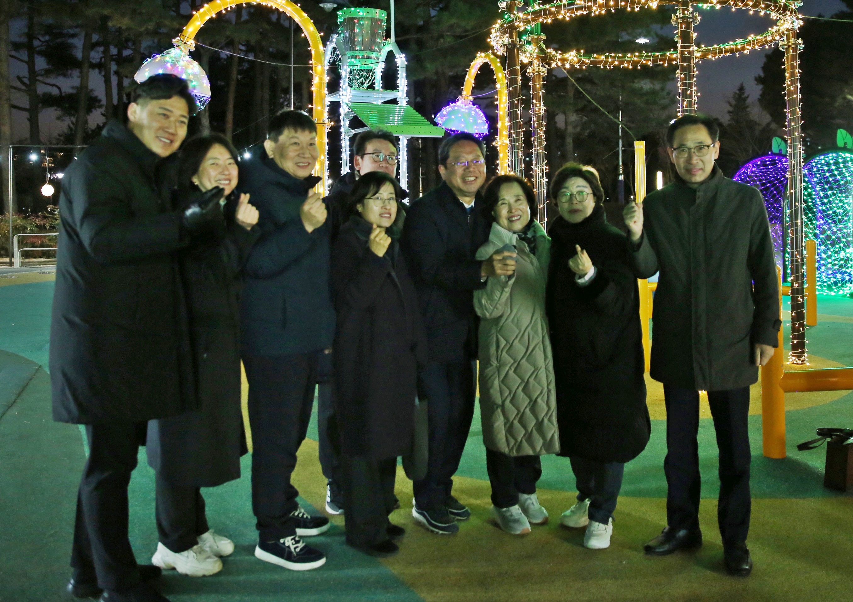 만석공원 물놀이장 점등식8번 사진