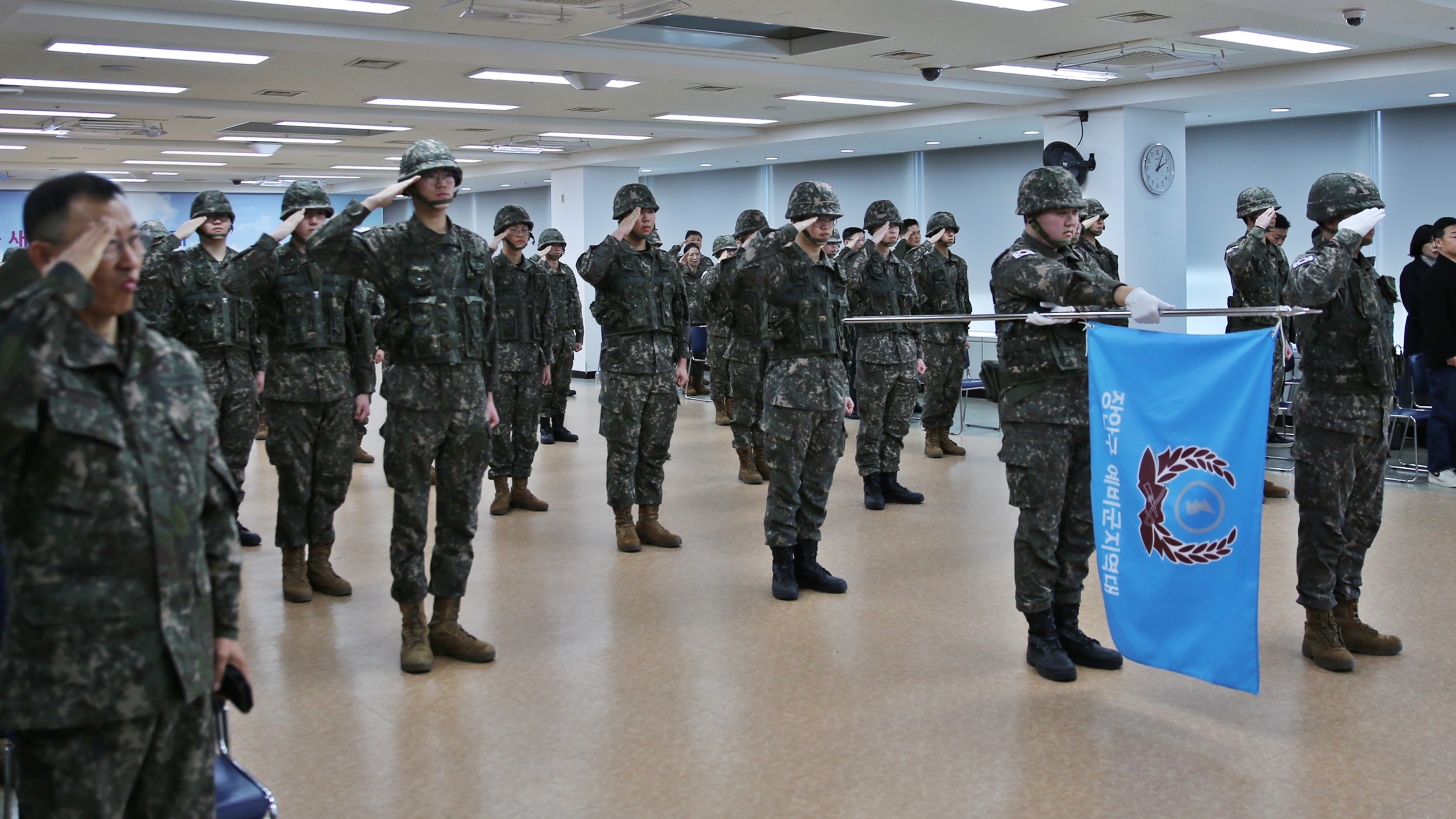 장안구 지역대장 취임식2번 사진