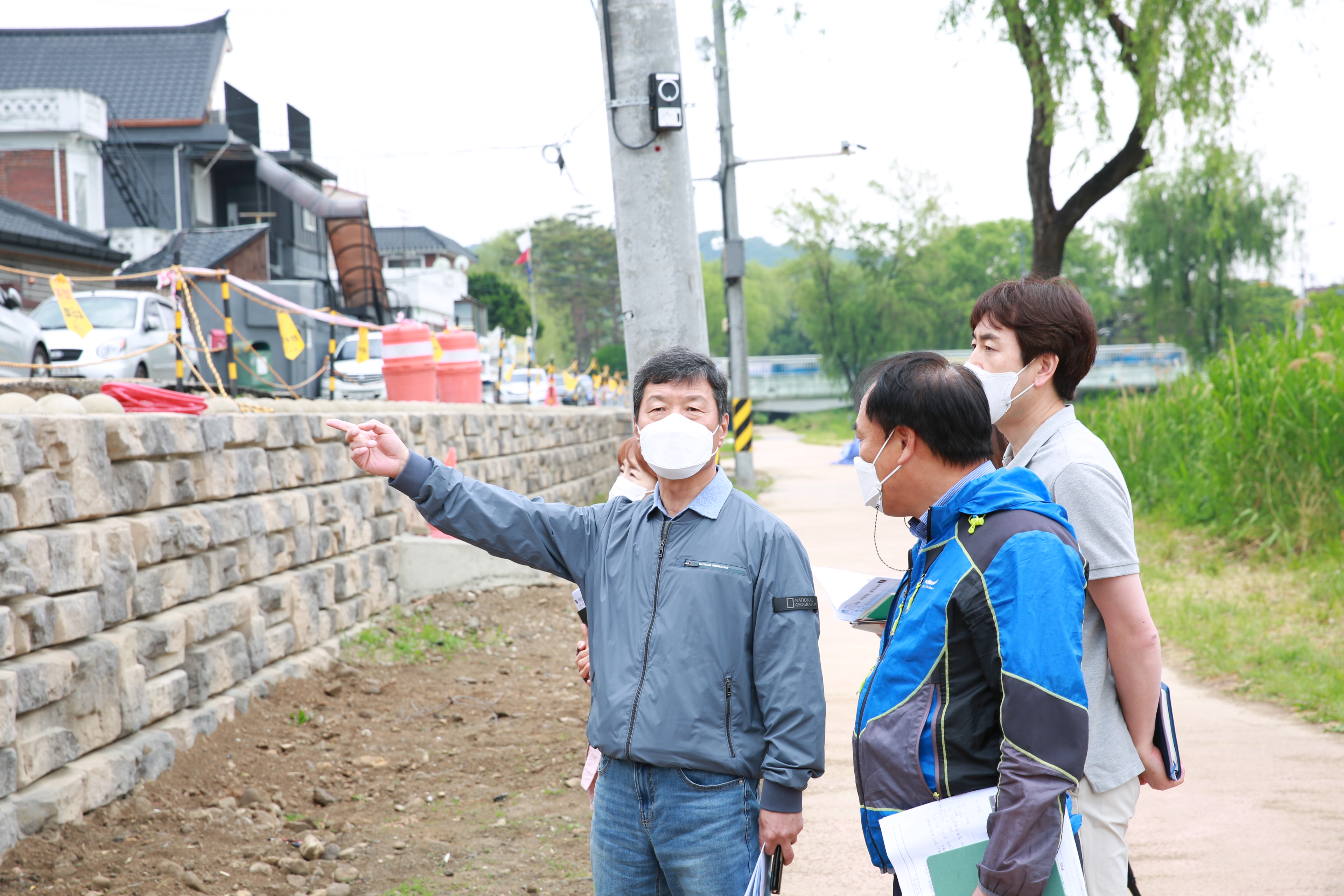 관내 주요사업 현장점검1번 사진