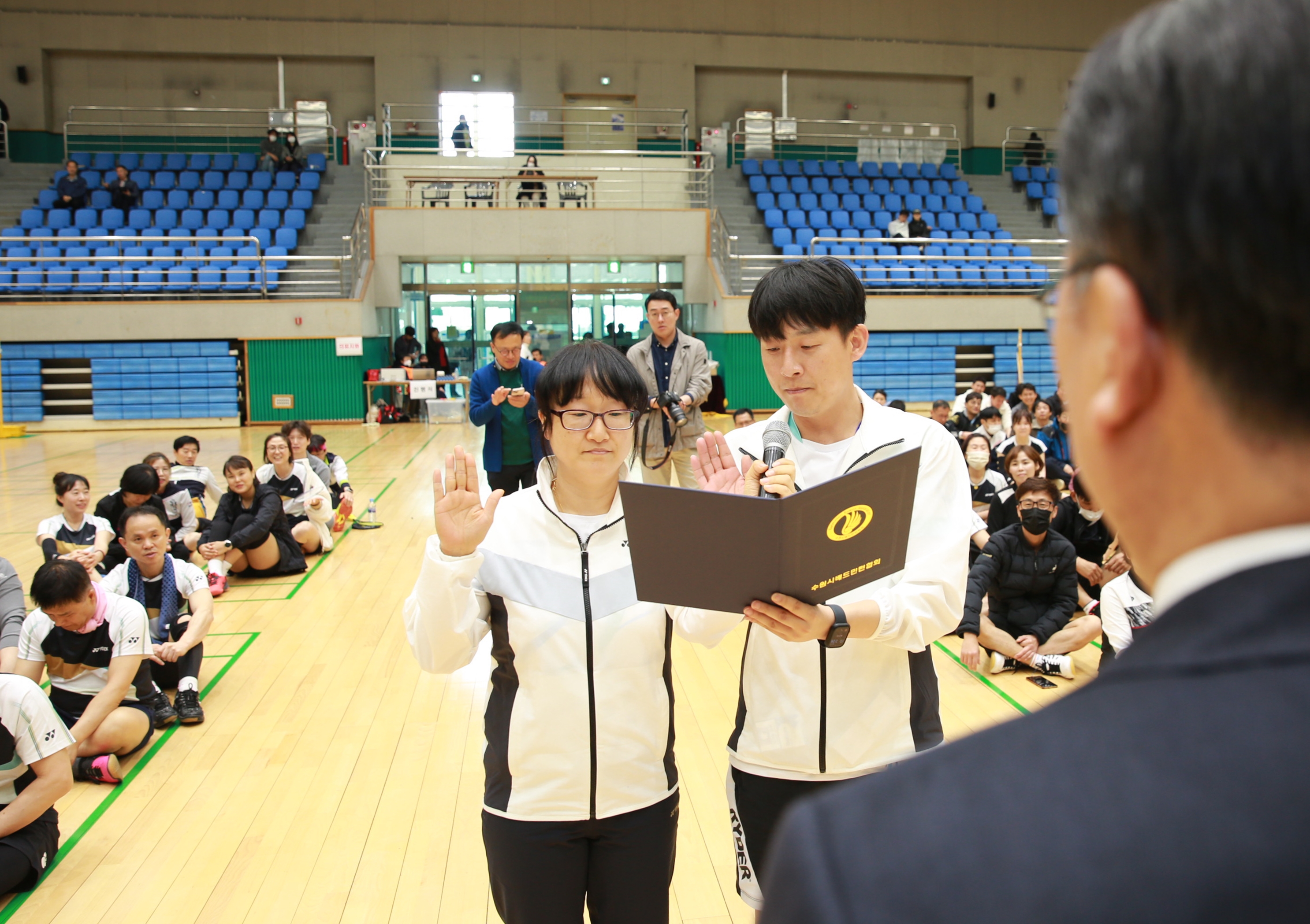 장안구민 한마음 생활체육 배드민턴대회12번 사진