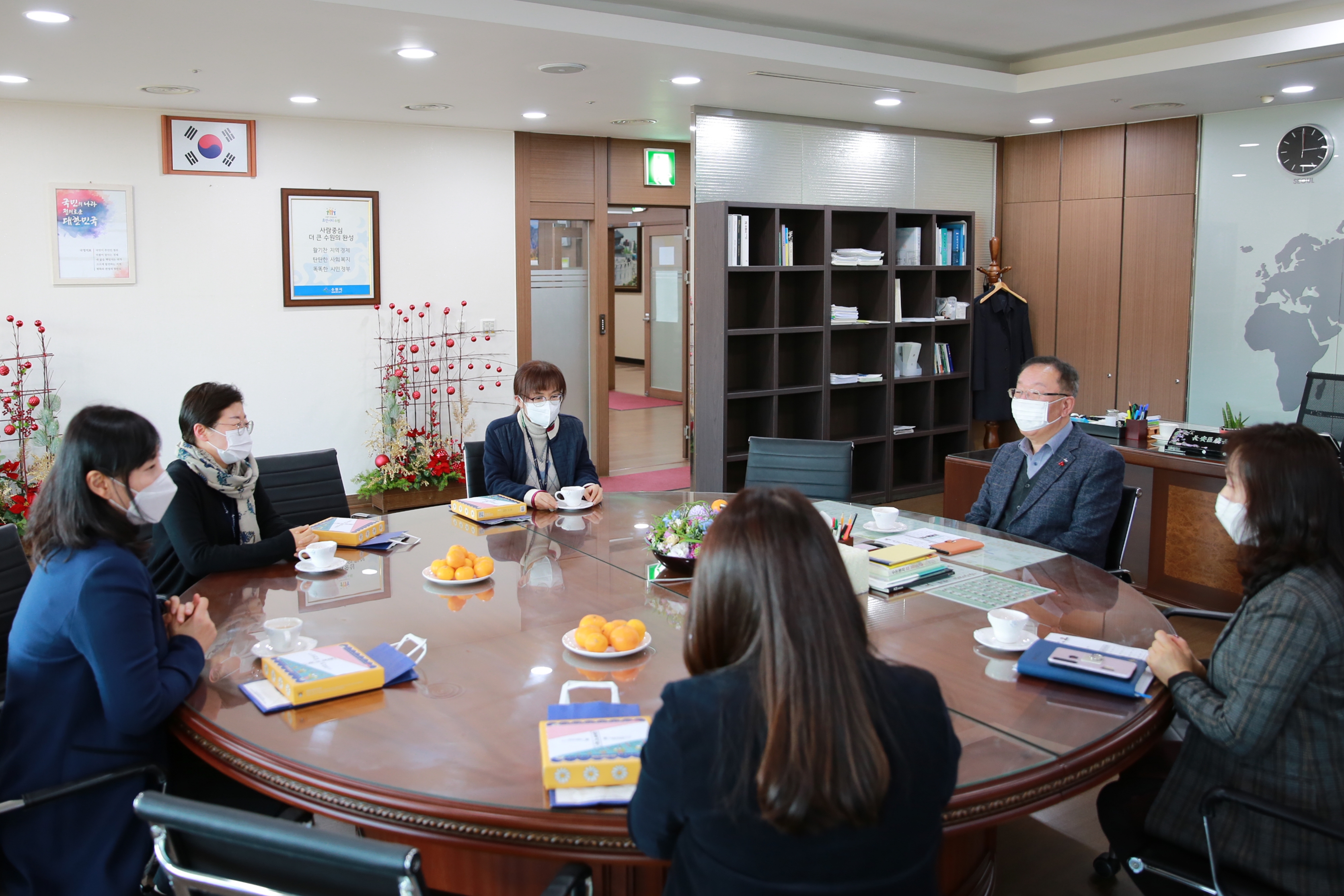 수능 수험생 학부모 공직자 격려3번 사진