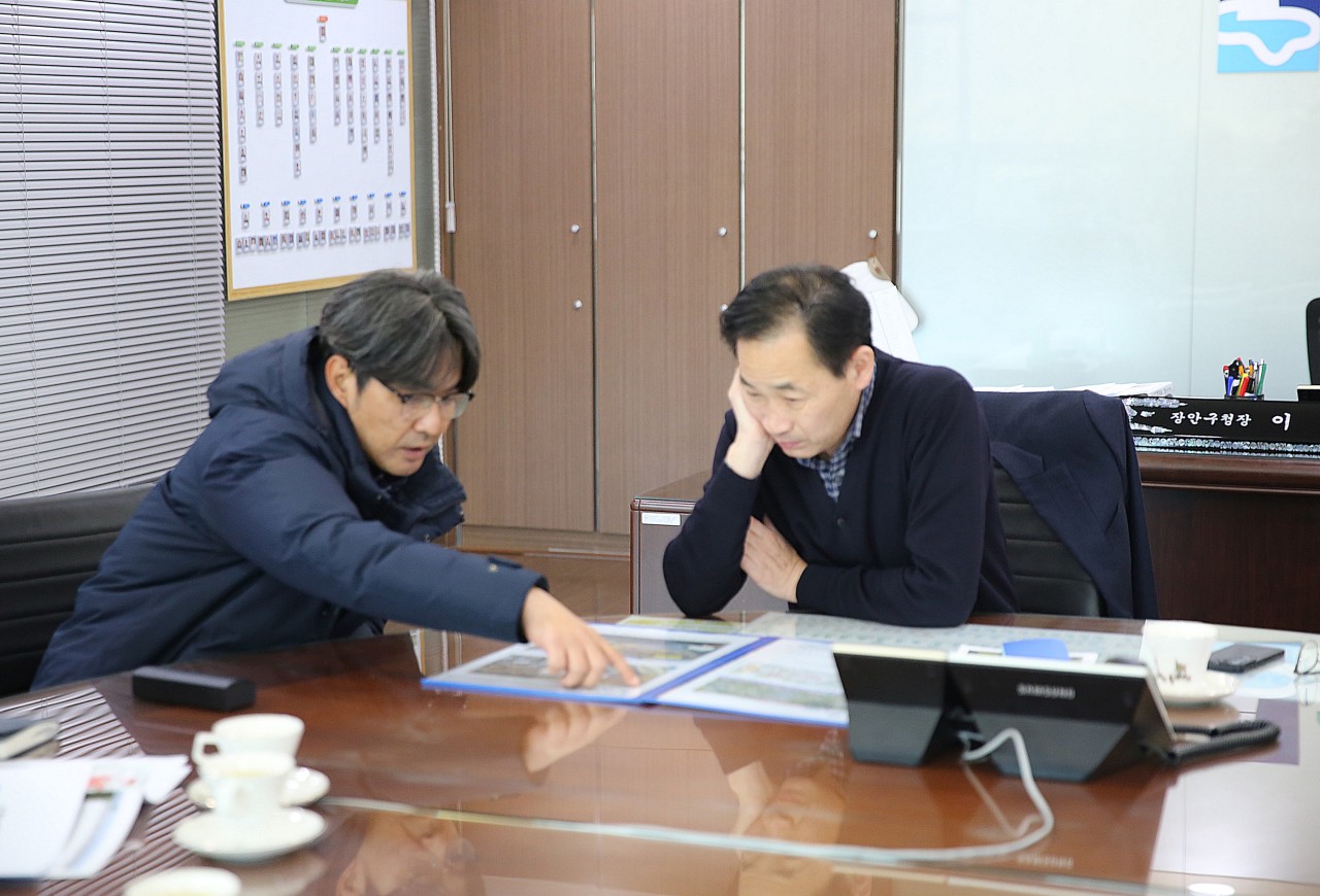 인덕원~동탄 제5공구 간이BP장 관련 면담3번 사진