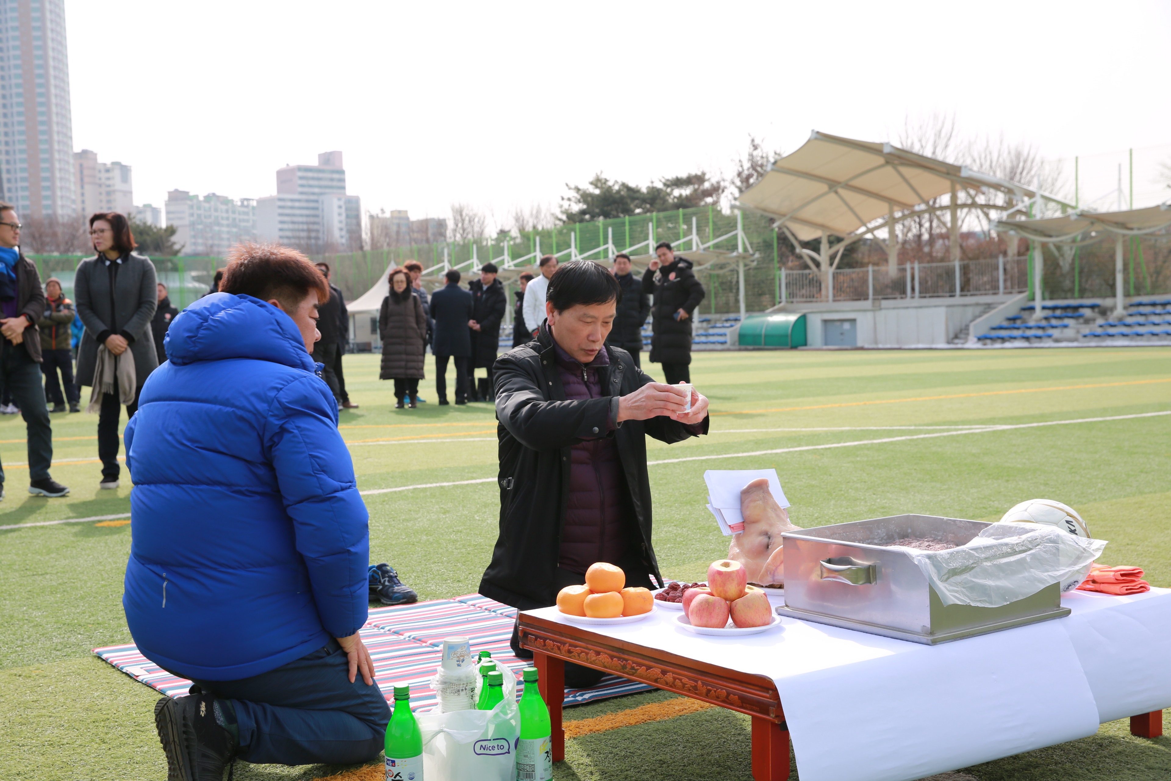 장안구 여성축구단 시축식8번 사진