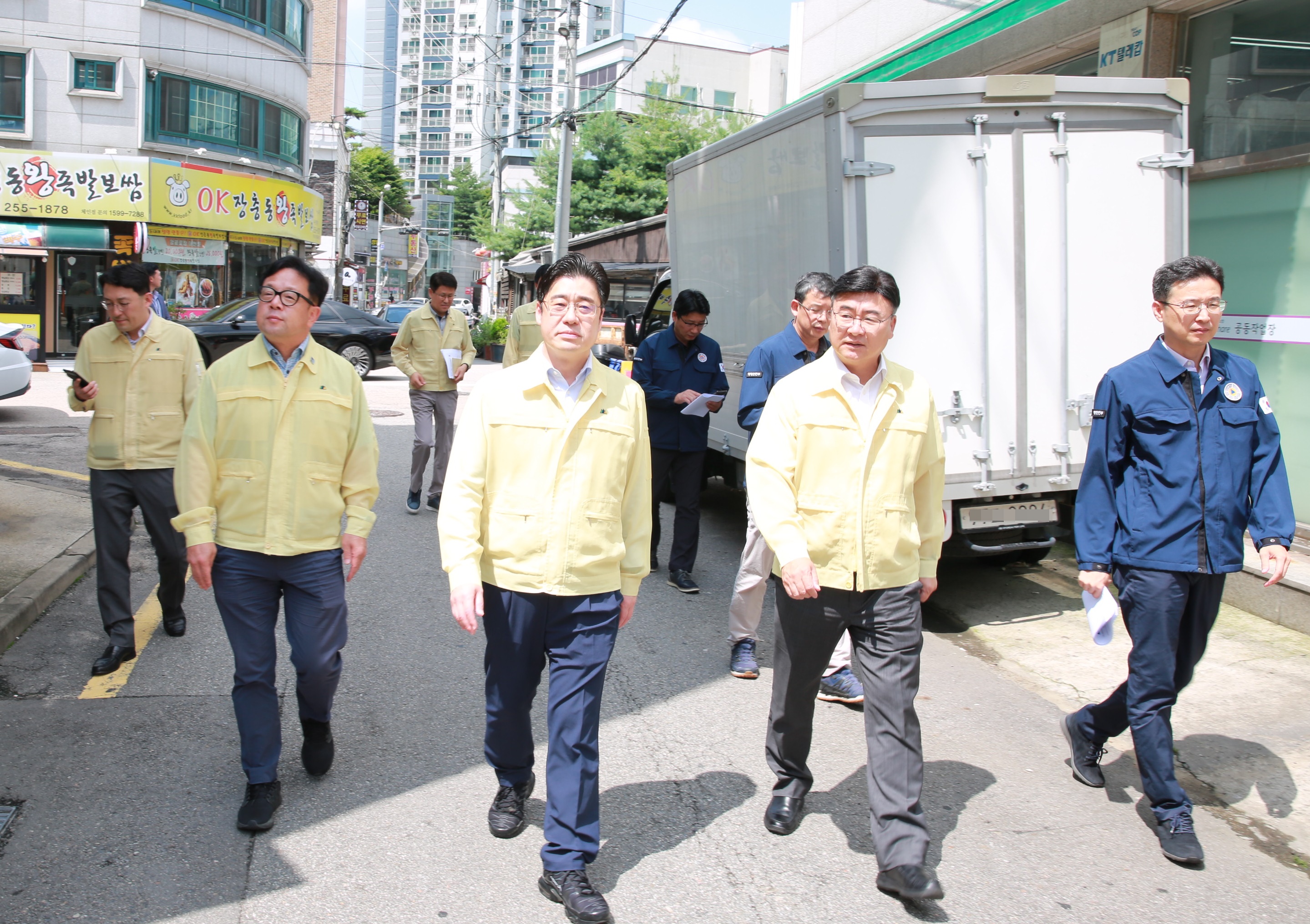 경기도 제1행정부지사 수해대비 현장방문(영화동)11번 사진