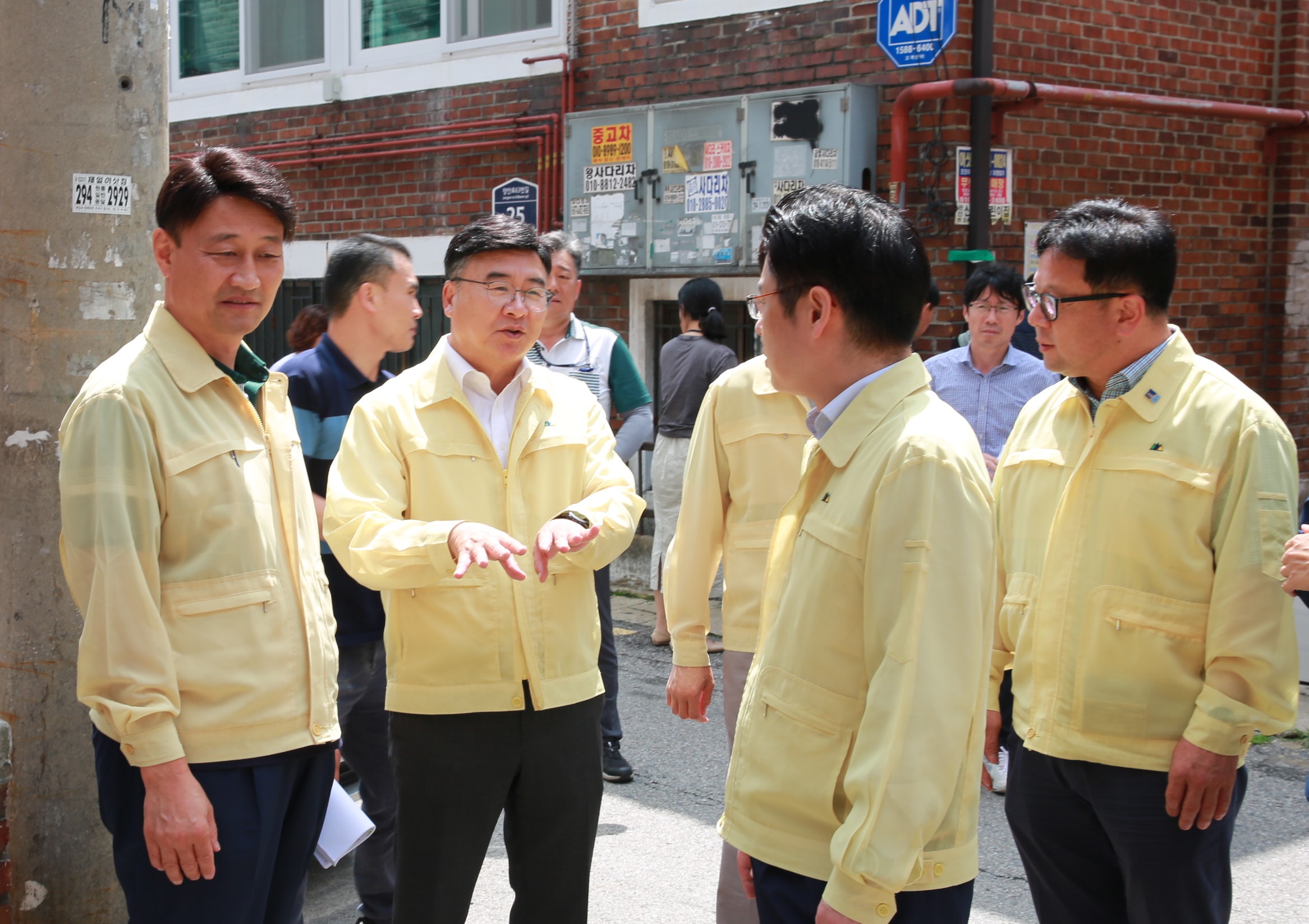 경기도 제1행정부지사 수해대비 현장방문(영화동)1번 사진