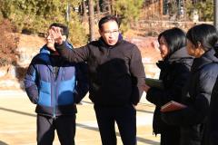 정자공원 및 일림어린이공원 현장 점검 사진