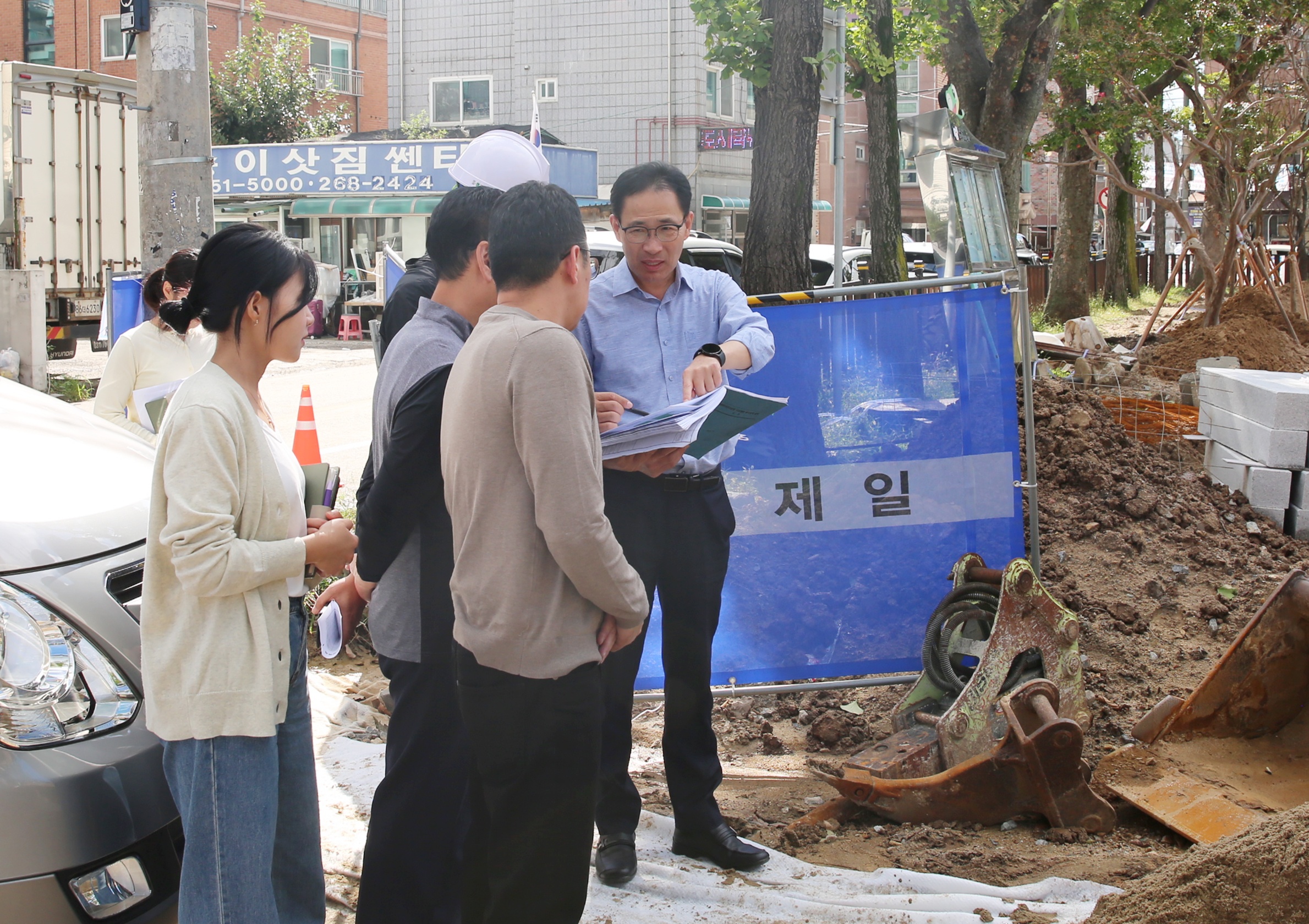 공원녹지과 사업현장 방문4번 사진
